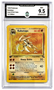 1999 Pokemon 1st edition Holo Foil